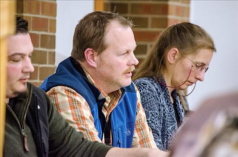  Lake County Planning Director Jacob Feistner speaks at the planning board on Wednesday.