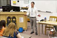 Students learn about career options