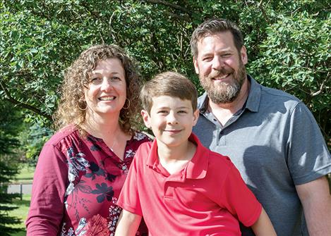 Polson Alliance Church announced the arrival of their new pastor, Aaron Hoffman. Hoffman is pictured above, right, with his wife, Heidi, and son, Isaac.