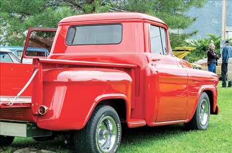 Ron Couture's 1936 Pontiac Silver Streak won for best interior in the Jocko Valley Show and Shine car show to benefit the Arlee Youth Connection program.