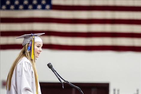 Salutatorian Quinn Motichka