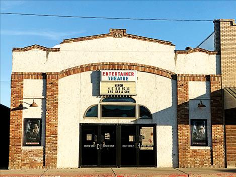 the Entertainer Theater, Main Street Ronan