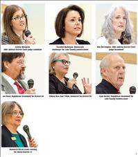Candidates address issues at forum