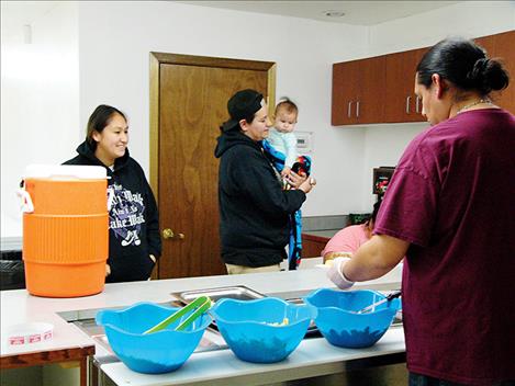 Several Indian taco feeds are being held across the Flathead Reservation as part of the Get Out and Vote campaign. More than 30 folks attended the event in Arlee.