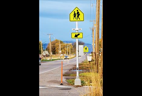 Crosswalks throughout Ronan are being monitored by Ronan Police officers to ensure children and adults are crossing safely.