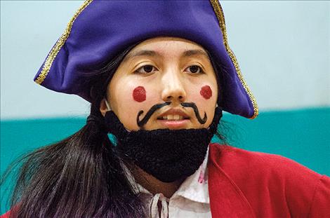 Shakira Braffato plays Blackbeard.