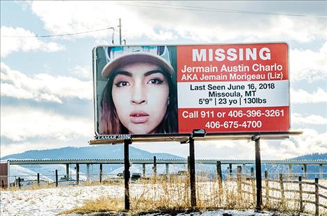 People are encouraged to call the Missoula Police Department, the Confederated Salish and Kootenai Tribal Police or 9-1-1 if they see Jermain Charlo. 