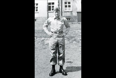 Dwayne Hofschulte in uniform