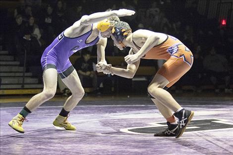 Polson Pirate Jarod Farrier battles his way to a win.