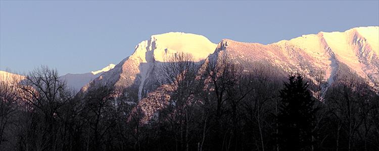 the Garden Wall and St. Mary's West peaks