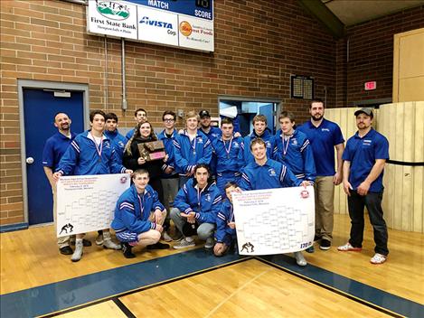 Mission-Charlo Bulldogs place third in the Western B/C  divisional tournament.
