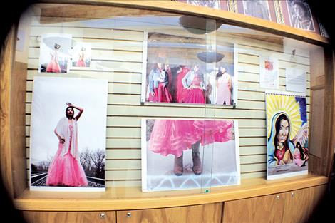 The Pink Dress show on display at the People's Center in Pablo offers a diverse look into the collective experiences of young women who live on the Flathead Reservation and in New York City, Los Angeles and Chapias, Mexico.