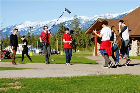 Local students learn how to create films during last year's MAPS Media Institute after-school classes.