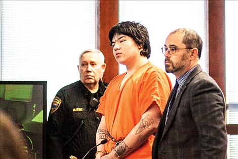 Gaige Alexander Caye was sentenced to a total of 15 years with the Montana Department of Corrections with 10 years suspended for felony robbery and criminal endangerment.