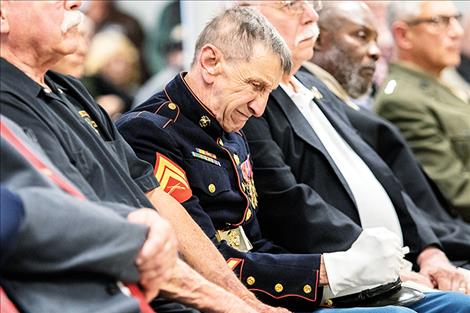 Marine veteran Cpl. David Miller emotionally recalls the events of April 5, 1967.