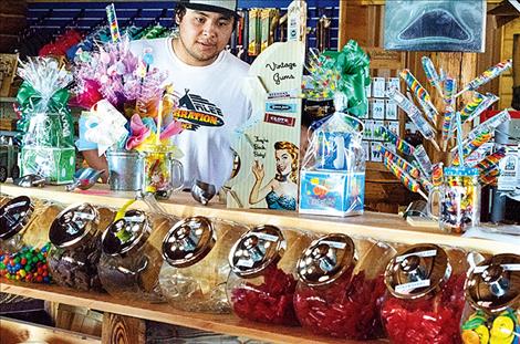 Allard's Candy Store and Gift Shop sells 40 flavors of taffy and more than 50 types of bulk candy.