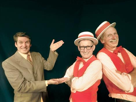 Mike Gillpatrick, Louis Jepson and Neal Lewing appear in Simon’s “The Sunshine Boys.” 