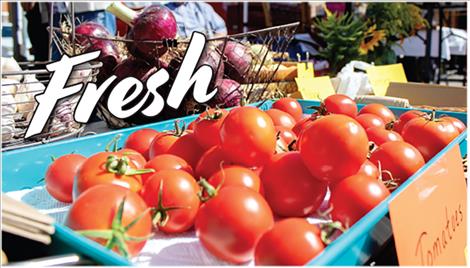 Fresh fruit, vegetables, herbs and flowers are ripe for the picking at Polson Farmers Market and other markets throughout the valley.
