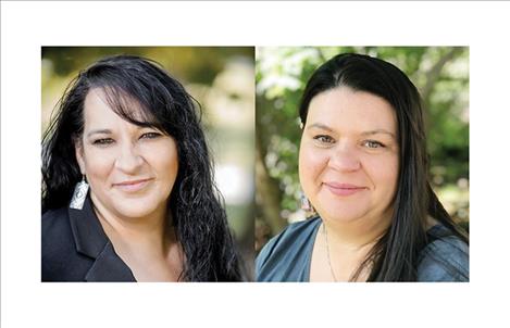 Pictured on the left and right, respectively, are Missing Indigenous Persons Task Force members Ellie Bundy McLeod of the Confederated Salish and Kootenai Tribes and Deputy Attorney General Melissa Schlichting.