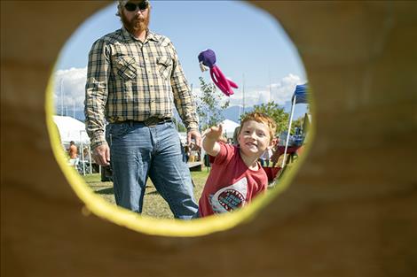 Dayton Daze features several games and vendors.