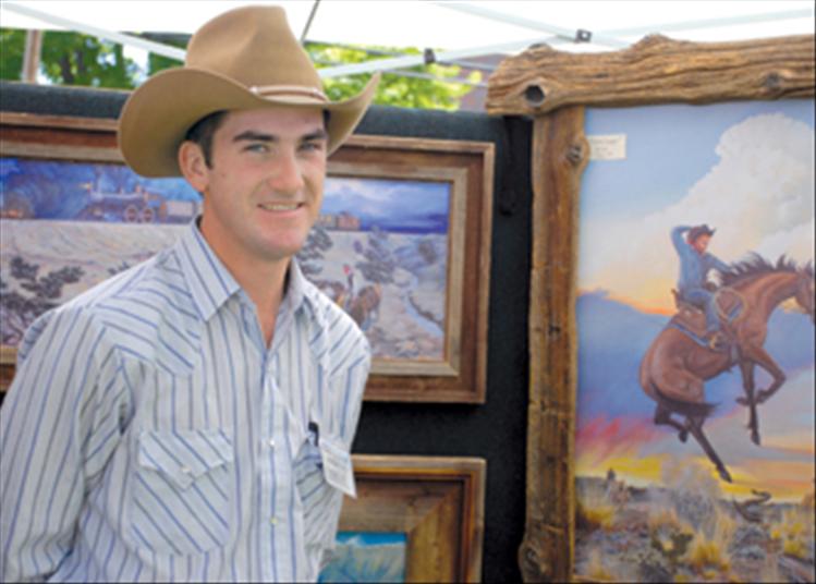 John Kosel paints what he knows: horses and the ranch country around his Red Lodge home..