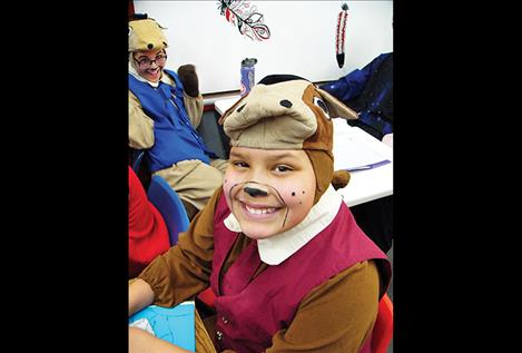 Photos by Mary Auld / Valley Journal Arlee children get ready for a Missoula Children's Theater production after one week of practice. 