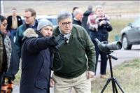 US Attorney General Barr arrives in Pablo, visits Bison Range