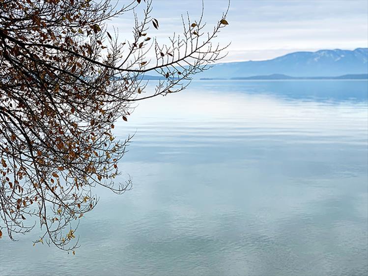 Calm waters: Autumn ushers in a peaceful time at Flathead Lake.