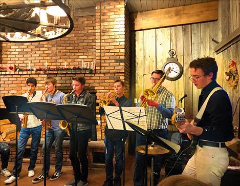 Young musicians hone their skills during open-mic nights at  Dobson Creek Coffee in Ronan.