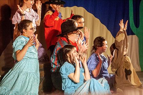 MCT works with students in all grades to put on a play after one week of practice.