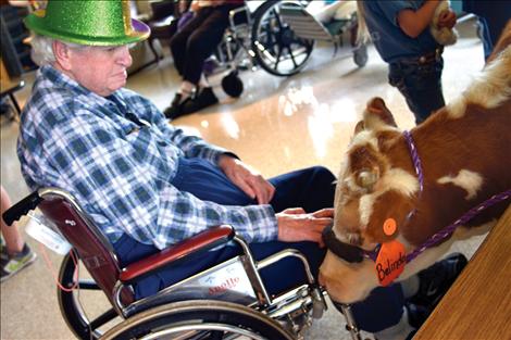 Edd Stillwell is one of 180 residents in care facilities throughout Lake County who 4H Ambassors will visit throughout the year.