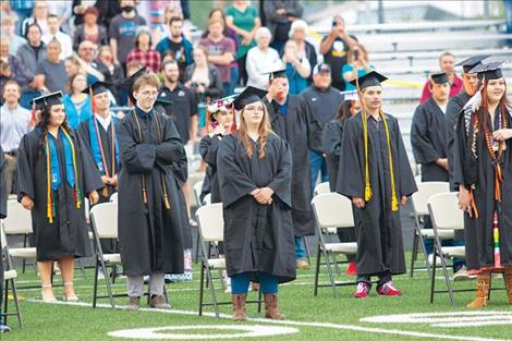 Ronan High School graduation honors  students 