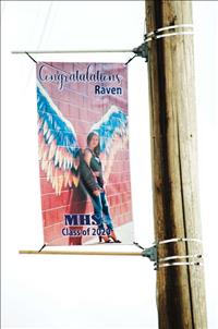 Local schools celebrate students accomplishment with banners 