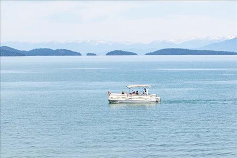 Boating season has begun on Flathead Lake.