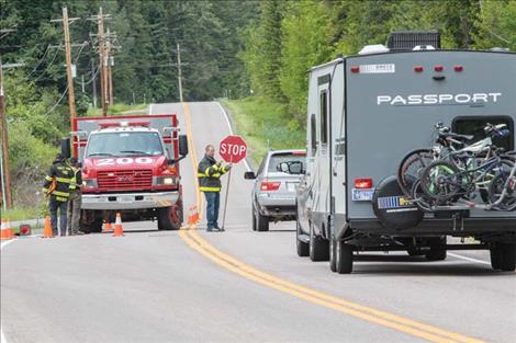 U.S. Highway 35 was closed to through traffic during an officer-involved shooting that  followed a high-speed chase on June 9.