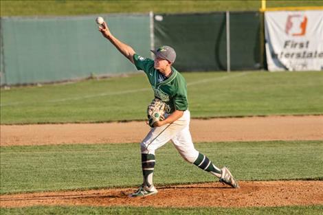 Mariner pitcher Xavier Fisher fires a strike