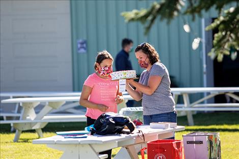 Participants bring projects to the fair for judging on Saturday.  