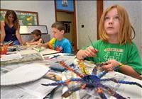 Students explore 'Art in Motion' at Ninepipes Art Camp