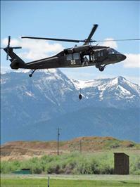 Montana national guard aircrew successfully rescue hikers