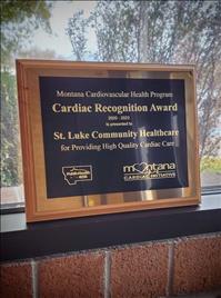 St. Luke Community Healthcare receives cardiac recognition award