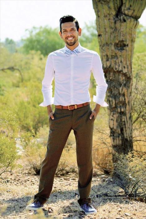 Justin Lund, of Arizona, receives Student of the Year at the graduate level.  