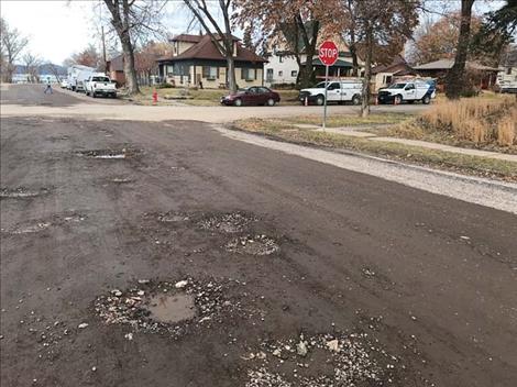 Polson streets are in need of repair.