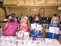 Children support other children with caring messages