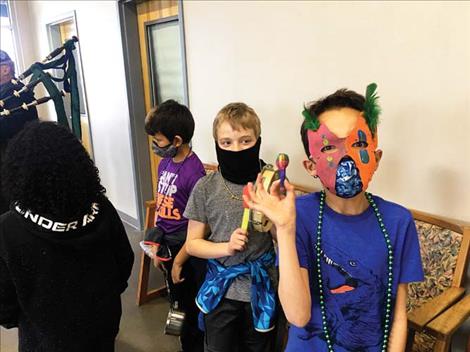 Children with the Boys and Girls Club of the Flathead Reservation and Lake County in Polson used music and decorations to celebrate culture last month. 
