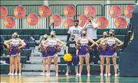 Cheer sections sparse, but full of heart in COVID era