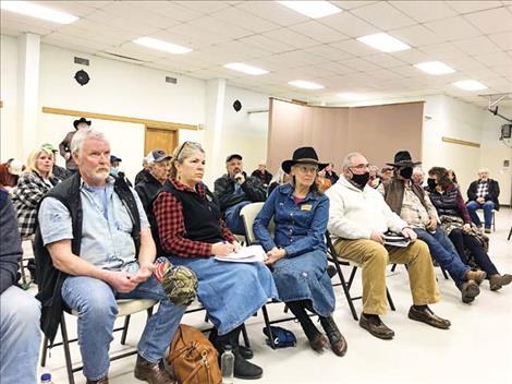 Around 70 constituents attend last Thursday’s legislative forum in Ronan, as did an additional two-dozen people, via Zoom.