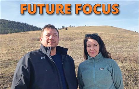 Rich Janssen, head of CSKT Natural Resources Department, and National Bison Range Refuge Manager Amy  Coffman are overseeing the historic transfer of the National Bison Range to the tribes. 