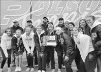 Lady Pirates win team divisional tennis title