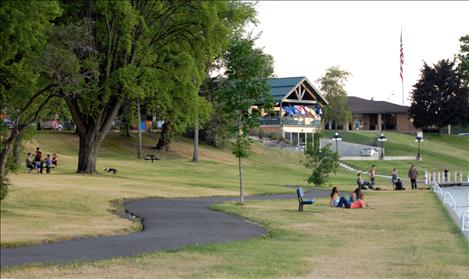 Alcohol cannot be taken into any park in Polson without a permit, including Sacajawea Park.