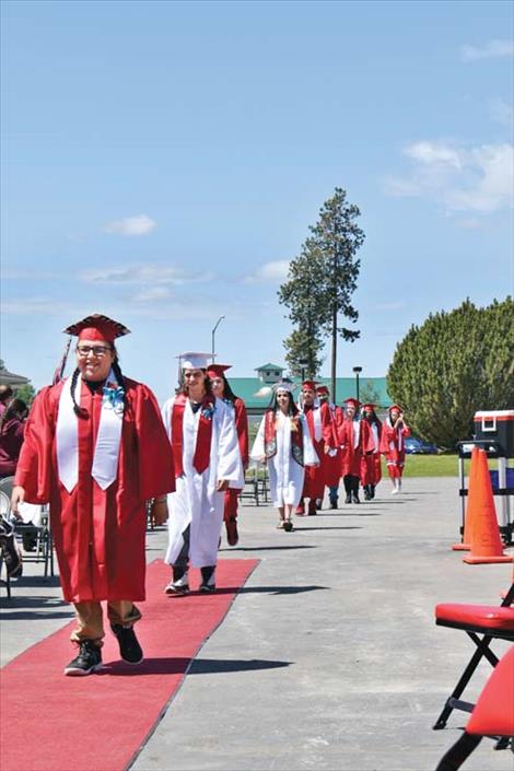 Two Eagle River School 2021 graduates 